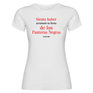 camiseta entalladas panteras blanco.webp