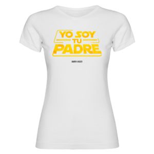 camiseta entalladas tu padre blanco.webp