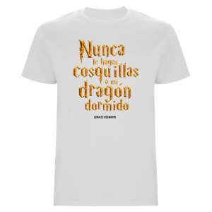 camiseta unisex dragon blanco.webp