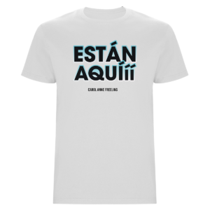 camiseta unisex estan aqui blanco.webp