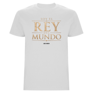 camiseta unisex rey blanco.webp