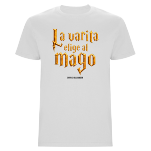 camiseta unisex varita blanco.webp